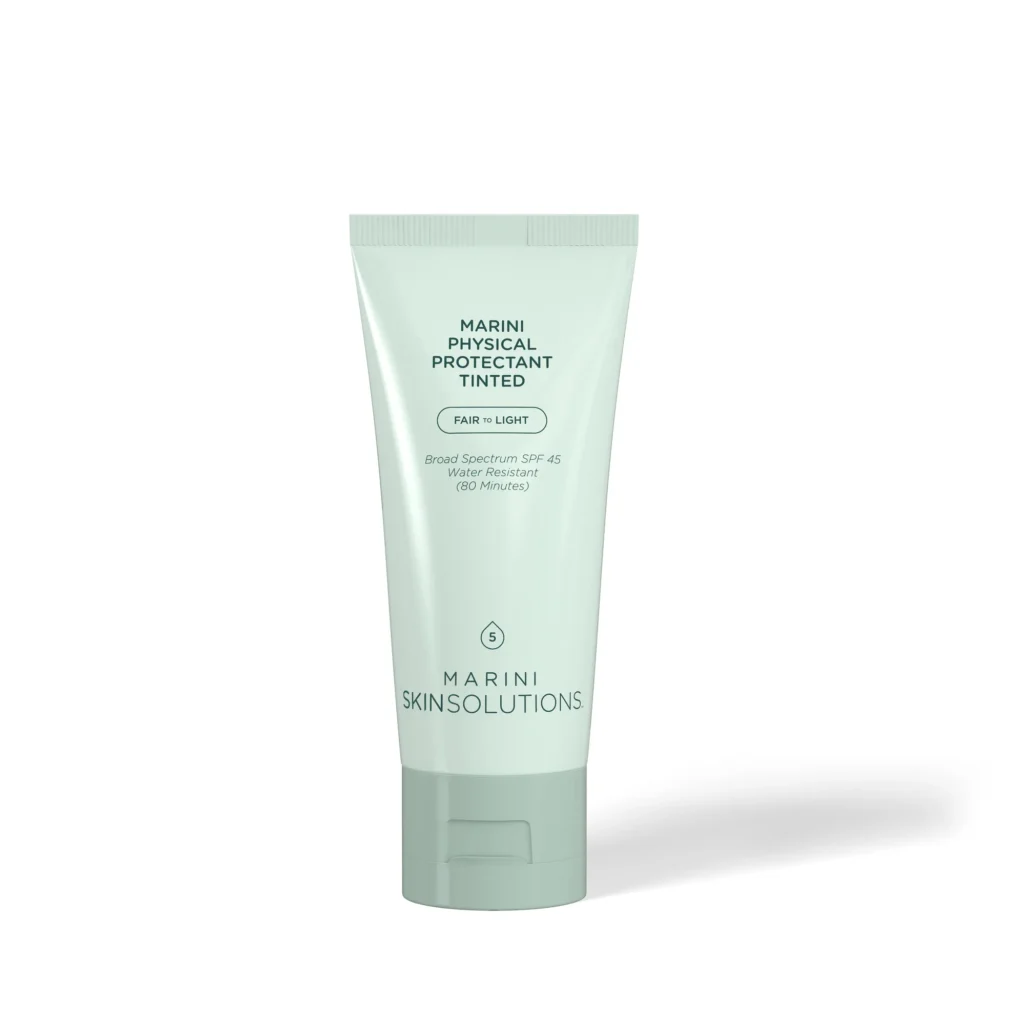 Солнцезащитный крем с тональным эффектом Light с SPF 45