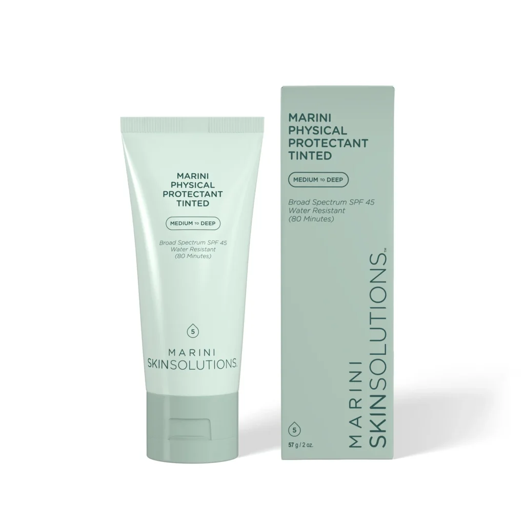 Солнцезащитный крем с тональным эффектом Deep с SPF 45
